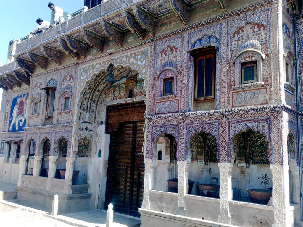 Extérieur Haveli Nadine Leprince Inde